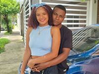 live webcam girl giving blowjob AfroditaAndCoddy